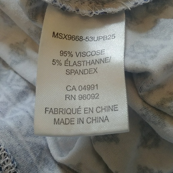 Dalia Boho Sleeveless White And Blue Embroidered Design Tunic Neckline Top - Picture 10 of 12